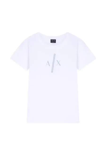 Tricou Armani Exchange cu imagine alb