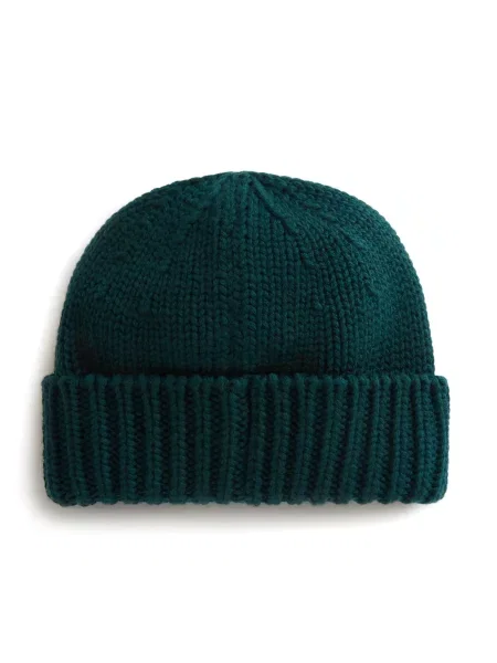Czapka Woolrich wełniana zielona