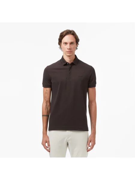 Поло Lacoste коричневое