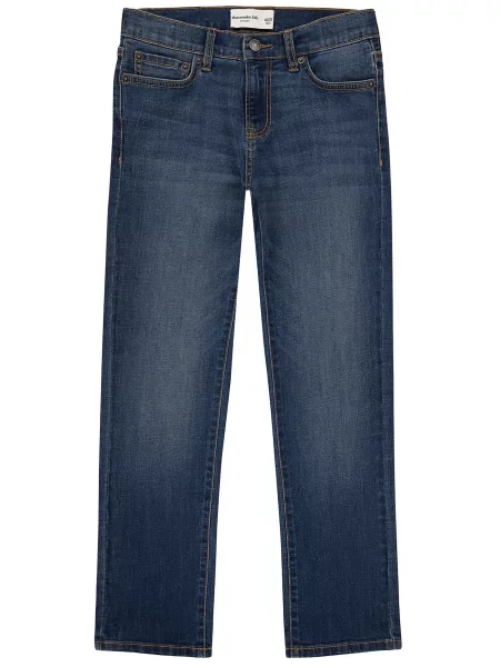 Abercrombie & Fitch Jeans închis albastru
