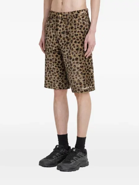 Leopardí kraťasy Human Made s potiskem