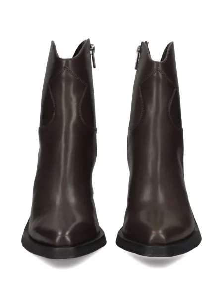 Botine Ash din piele maro