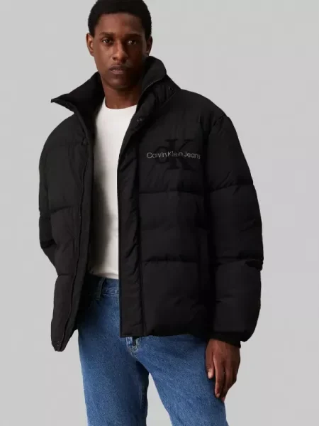 Calvin Klein Jeans Kabát fekete