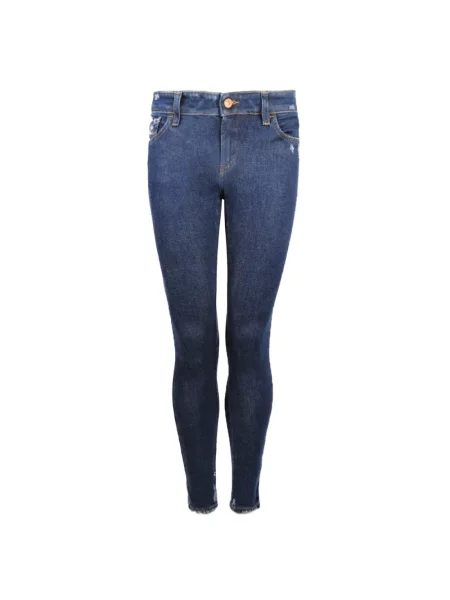 Skinny jeansy skinny Diesel niebieskie