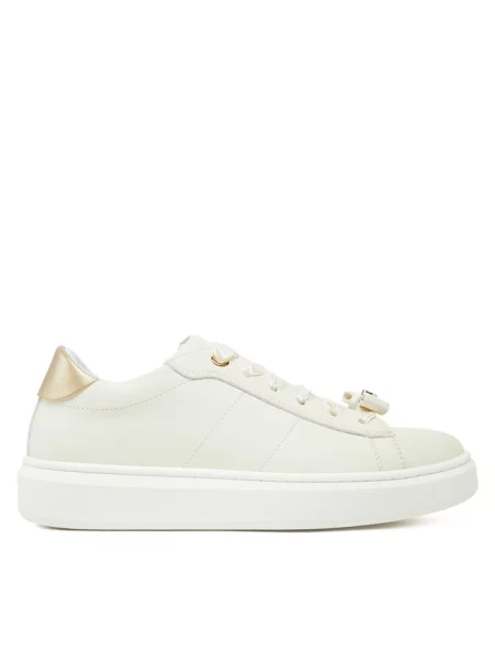 Sneakersy Calvin Klein Jeans beżowe