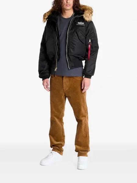 Geacă bomber Alpha Industries negru