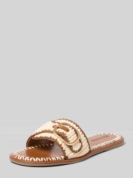 Klapki w plecionym stylu model Seabreeze' Steve Madden białe