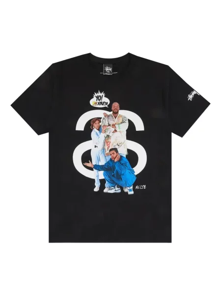 Tricou Stüssy cu imagine negru