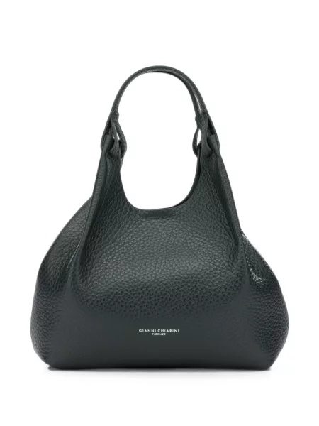Geantă shopper Gianni Chiarini din piele verde