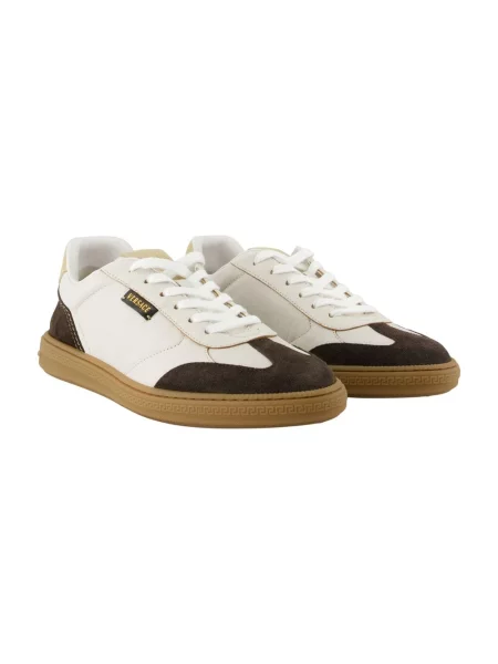Sneakersy Versace skórzane białe