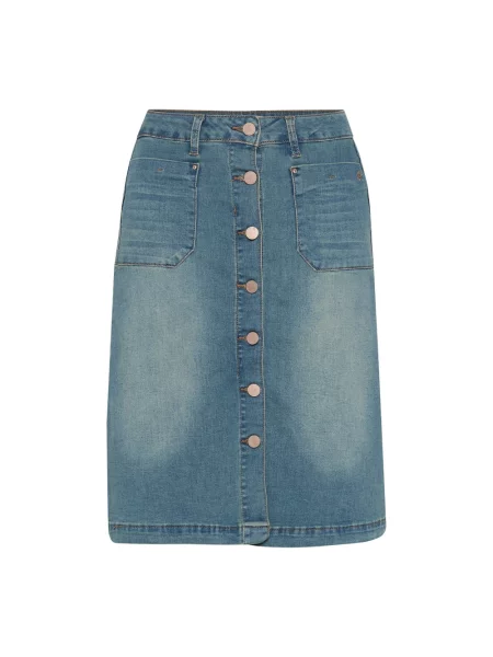 Spódnica jeansowa Cream niebieska