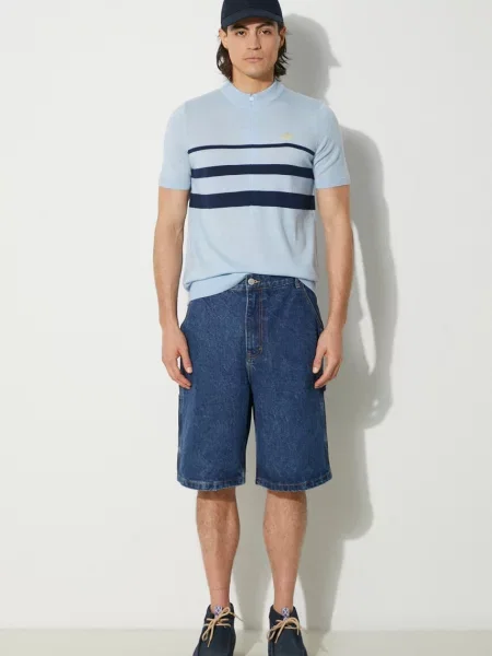 Джинсові шорти ICECREAM Denim Carpenter Shorts синій
