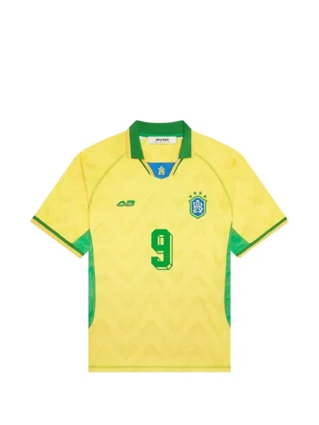 Fotbal tricou Aboutblank cu imagine galben
