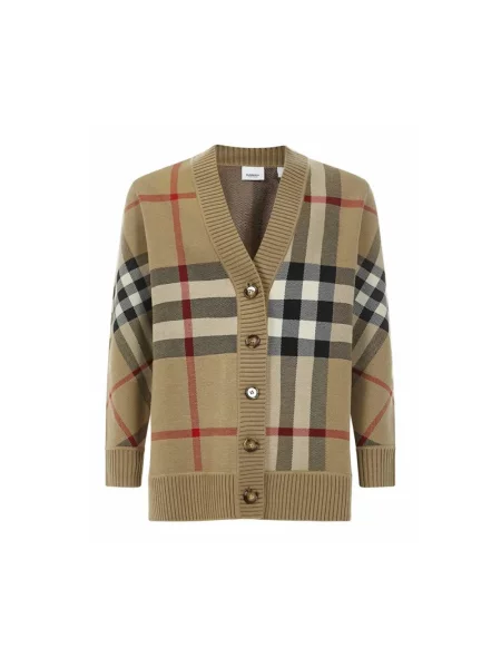 Kardigan Burberry beżowy