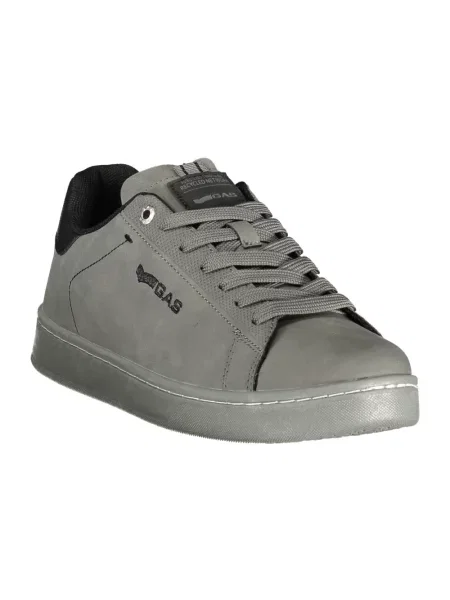 Sneakersy Gas skórzane szare
