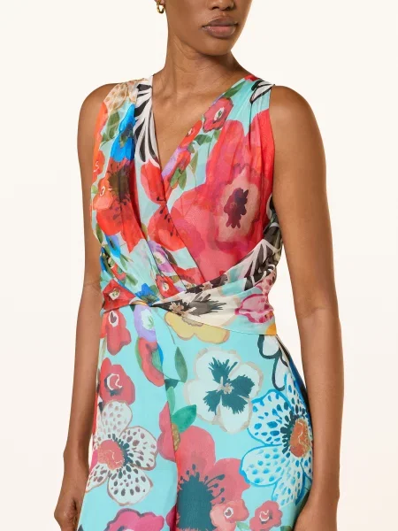 Talbot Runhof Kombinezon blau czerwony