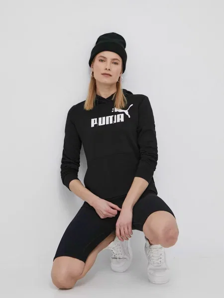 Кофта Puma з принтом чорний