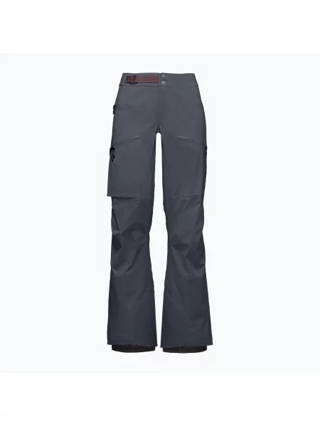 Дамски скиорски панталон Black Diamond Recon LT Stretch carbon черно