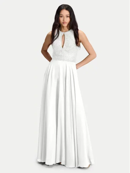 Hey Kyla Večerna obleka bela