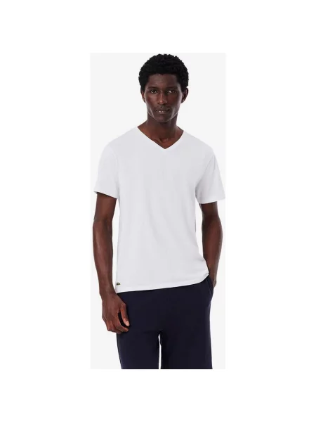 Koszulka Lacoste Slim Fit krótki rękaw XS biały