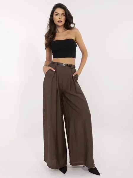 Pantaloni Italy Moda maro
