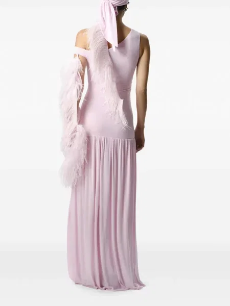 Rochie maxi Manuri roz
