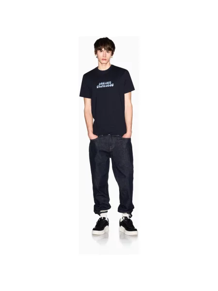 Tricou Eax albastru