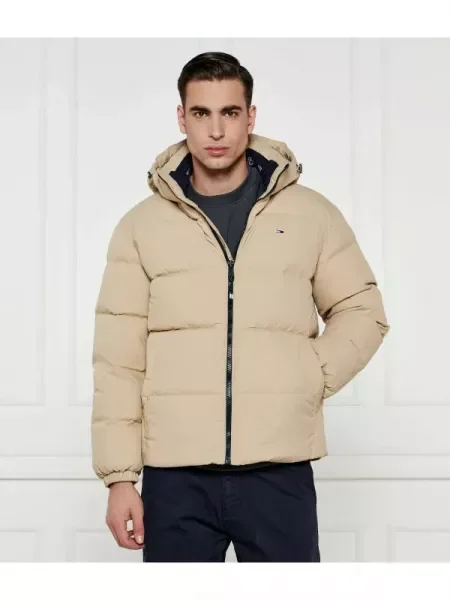 Tommy Jeans De puf geacă Essential bej