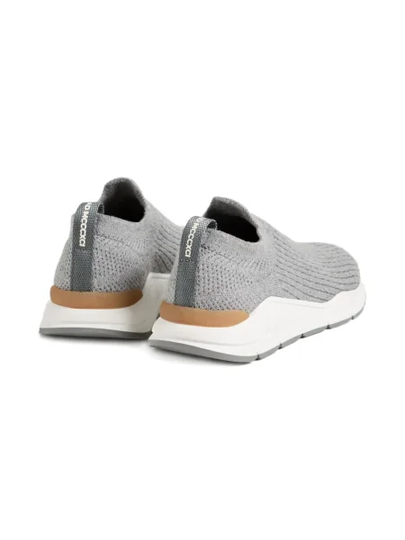 Sneakersy dziecięce Brunello Cucinelli szare