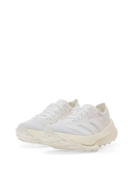 Długie legginsy Adidas z nadrukiem w paski niebieskie