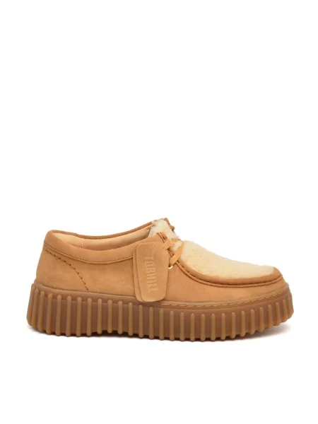 Półbuty Clarks brązowe