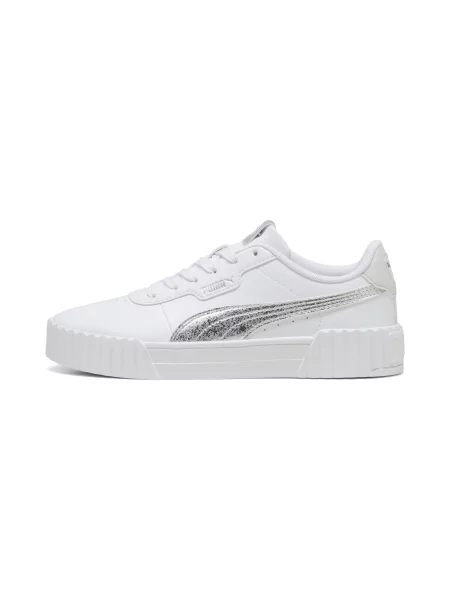 PUMA sneakersy Carina Metaliczny Whisper Buty biały