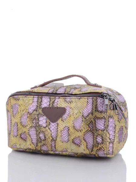 Кожаная сумка Welassie желтая