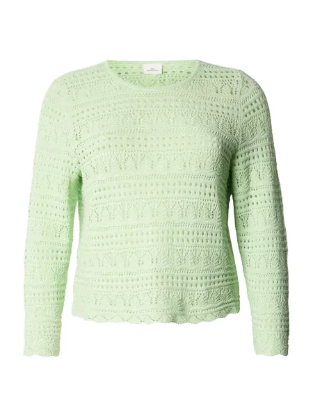 ONLY Carmakoma Pulover CARELKE deschis verde