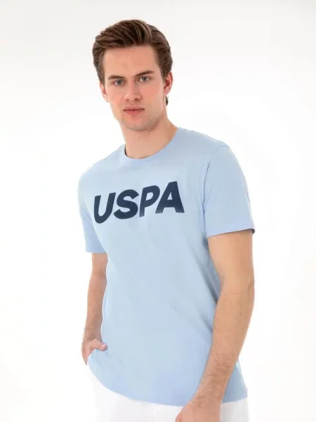 Футболка US Polo блакитний