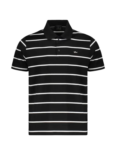 Tricou polo Paul & Shark negru