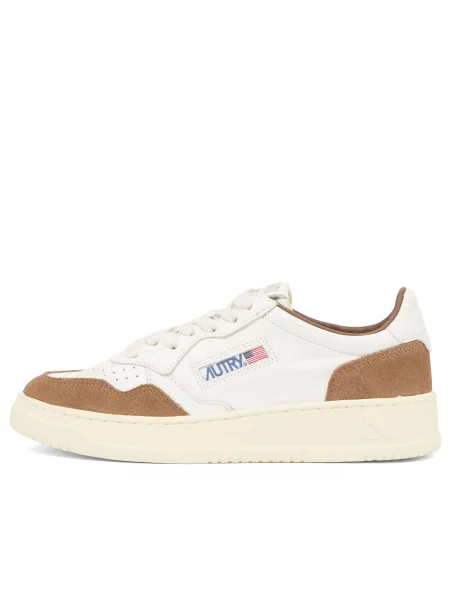 Sneakersy Autry skórzane białe