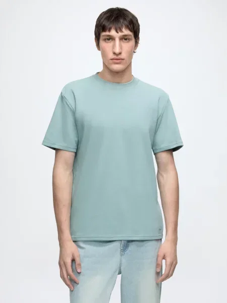 HOLLISTER Tričko EVERYDAY nebesky modrá