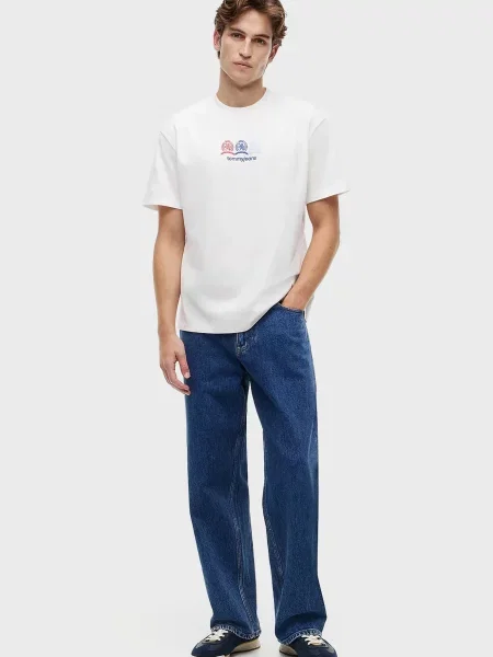 Футболка Tommy Jeans біла