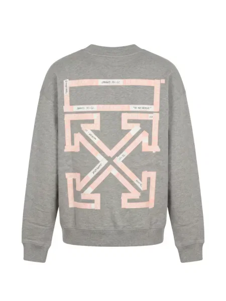 Hanorac Off-white cu broderie alb