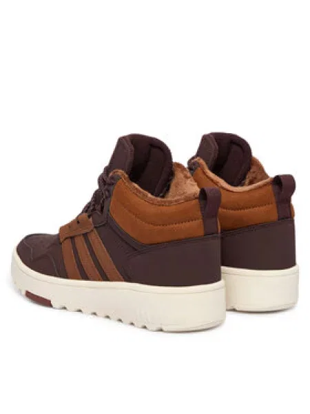 Adidas Sneakersy Hoops Mid hnedá