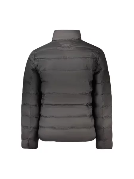 Długa kurtka jeansowa Tommy Jeans z długim rękawem czarna
