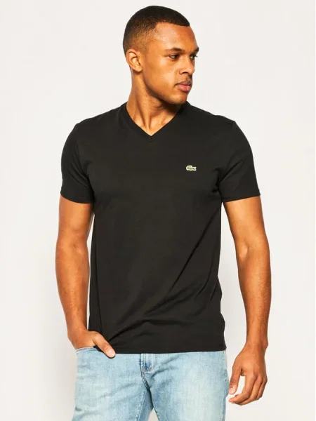 Lacoste Póló Regular Fit fekete