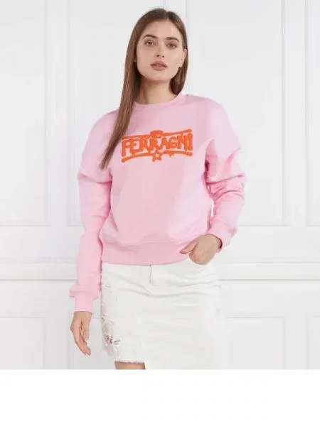 Chiara Ferragni Hanorac | Oversize fit roz