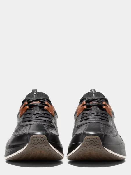 Кожаные кроссовки Cole Haan черные