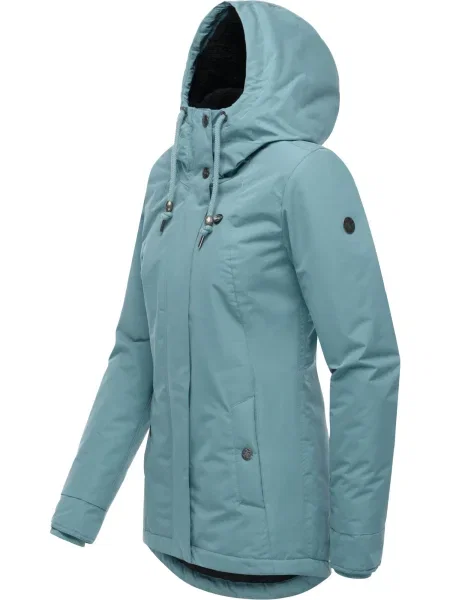 Ragwear Geacă funcțională Alvena porumbel albastru