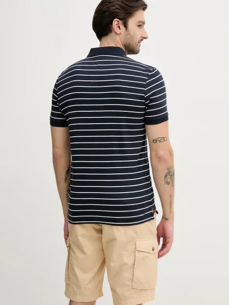 Polo tričko Tommy Hilfiger tmavomodrá