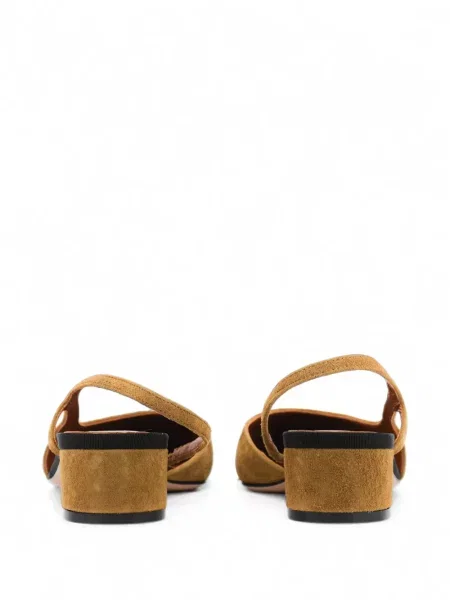Pantofi cu toc Paul Warmer slingback maro