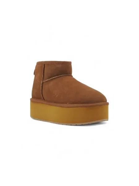 EMU Australia Śniegowce Stinger Micro Flatform Beżowy brązowe