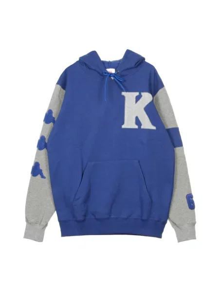 Bluza z kapturem Kappa niebieska